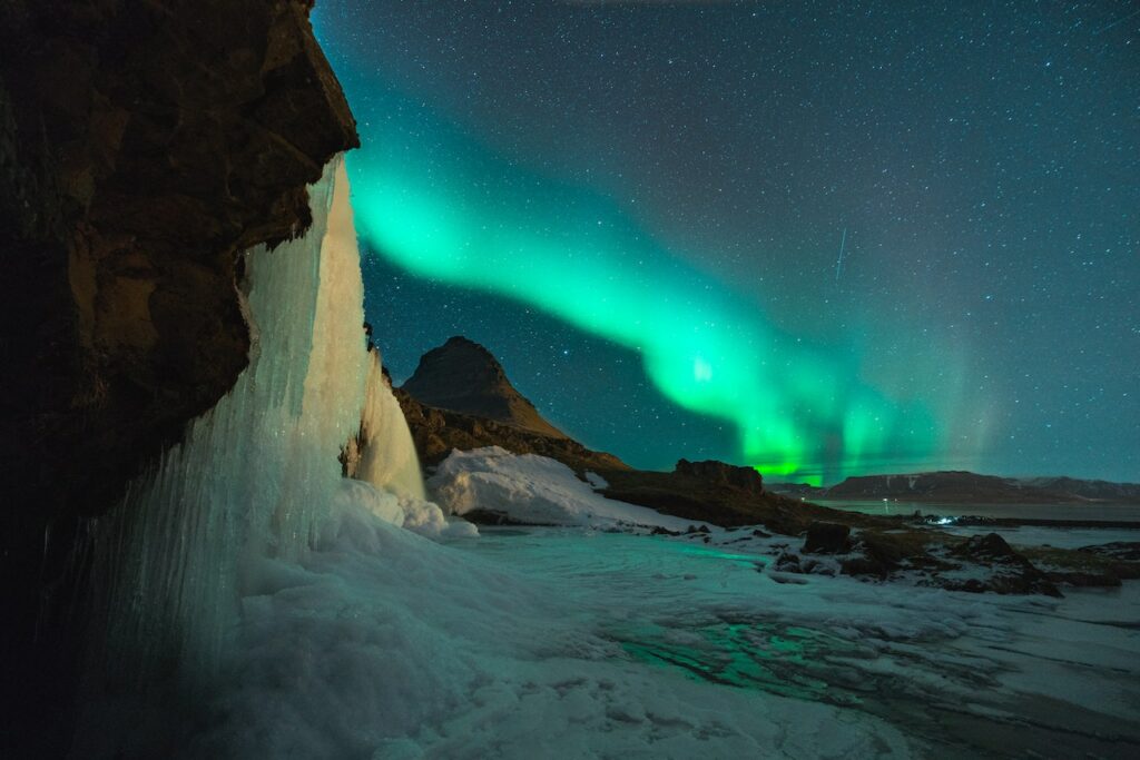 Island Winter Aurora Borealis Isländische Lebensweisheiten, Segenswünsche und Sprichwörter