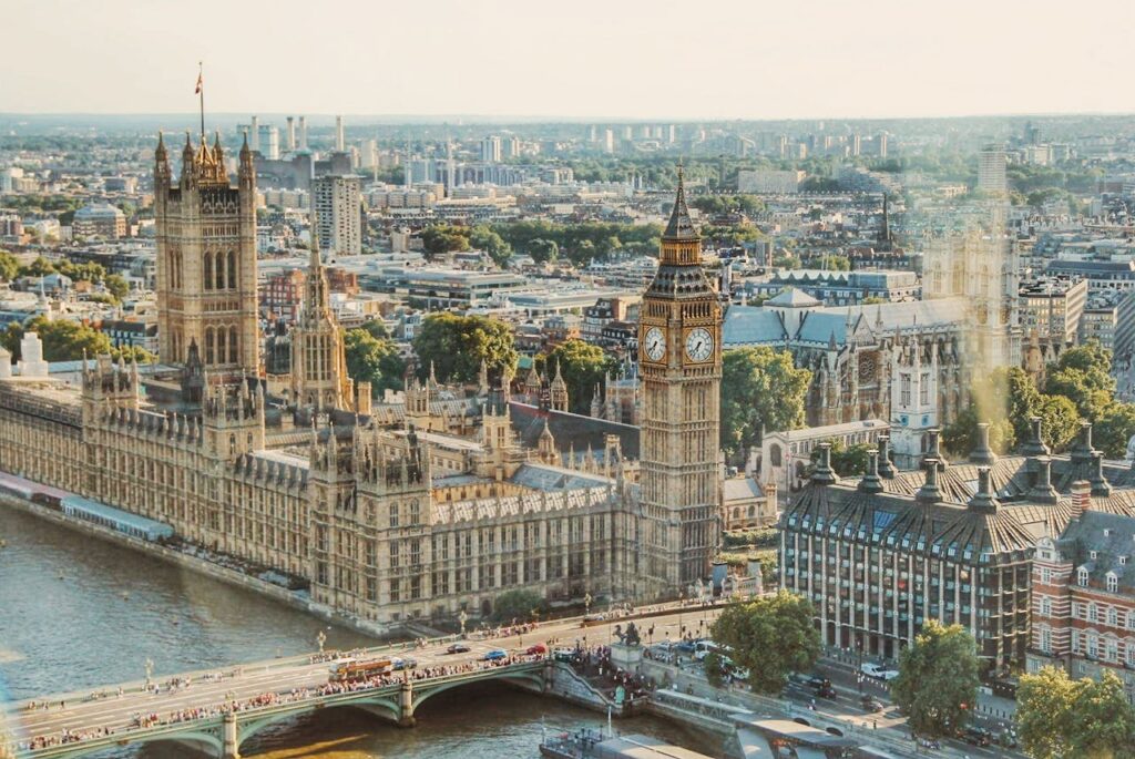 London Blick auf die Stadt Von der Theorie zur Praxis Spracherwerb durch Immersion im Herzen Londons
